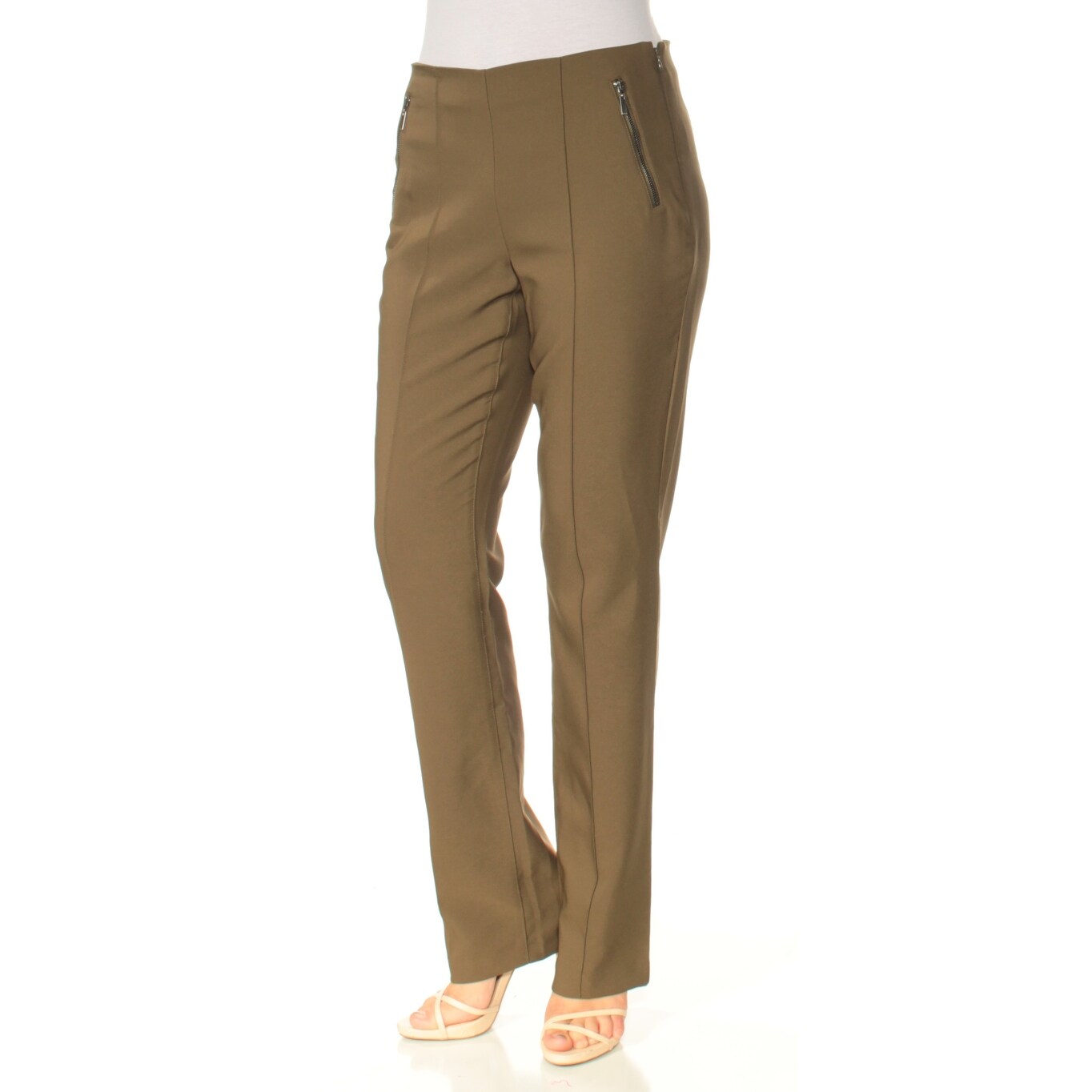curvy fit straight leg pants