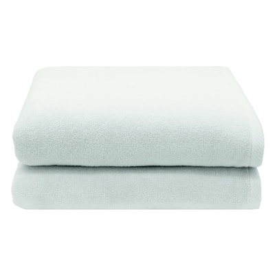 Authentic Hotel and Spa 100% Turkish Cotton Ediree Bath Towels - Set of 2