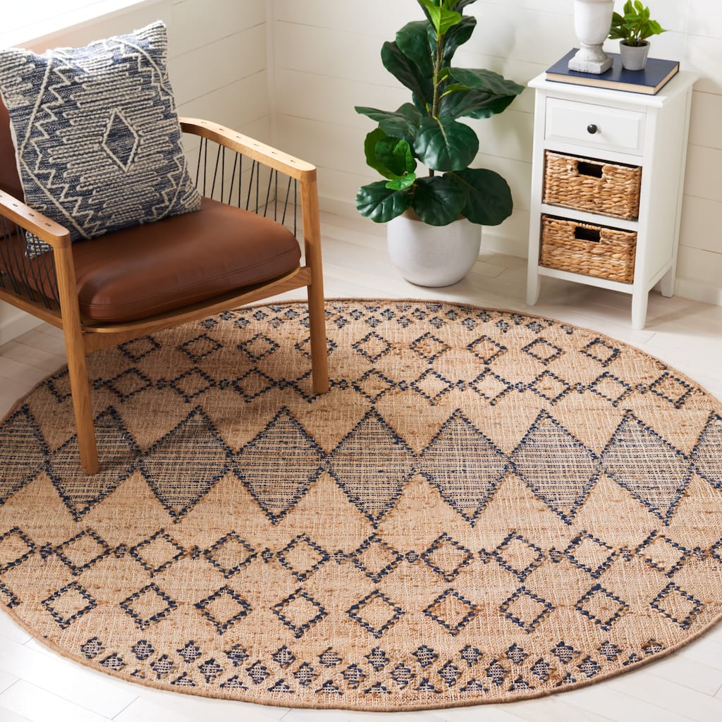 SAFAVIEH Flatweave Natural Fiber Leefke Casual Jute Rug