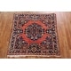 preview thumbnail 2 of 18, Vegetable Dye Traditional Lilian Persian Wool Area Rug Hand-knotted - 3'4" x 3'5"