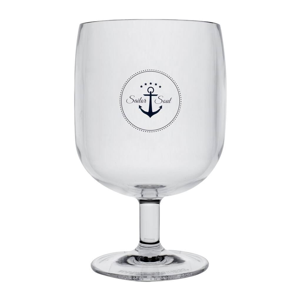 Sailor Soul Break Resistant Stackable Wine Glass