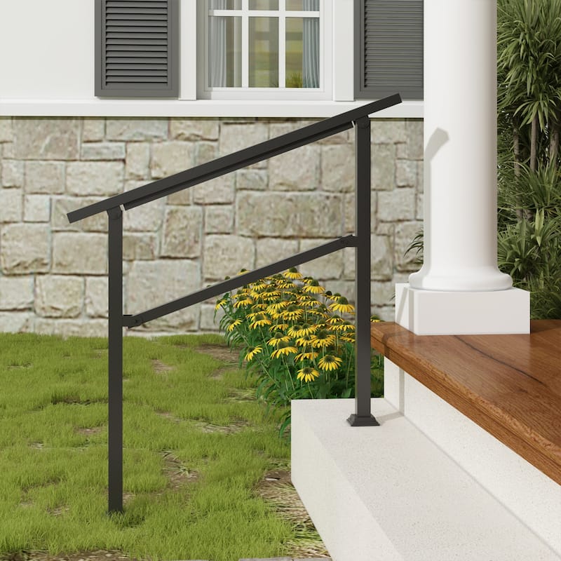 Sturdy Aluminum Stair Rail for Home, Hotel, Garden Choose from 3 Sizes