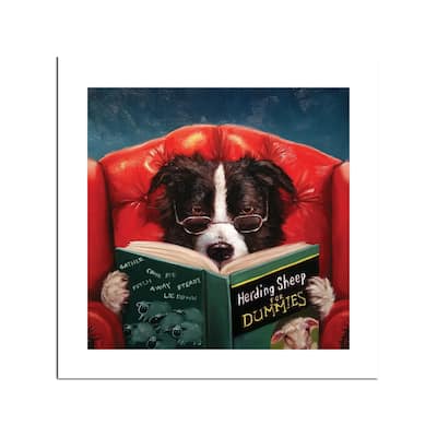 Herding Sheep Fine Art Paper Print by Lucia Heffernan - Multi