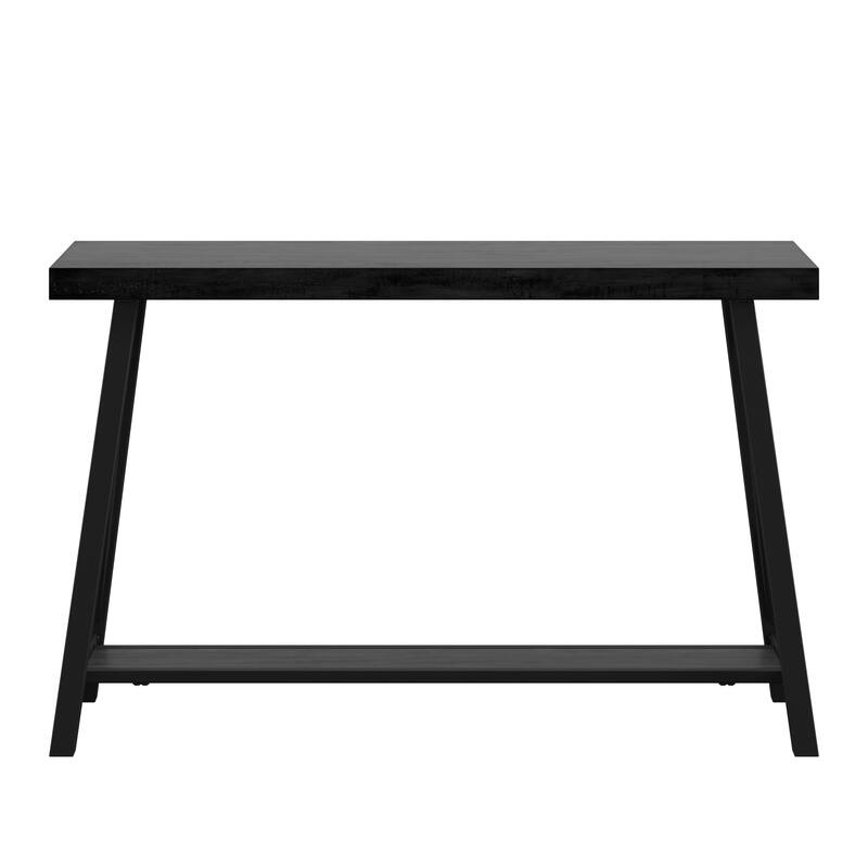 Bryson Rustic X-Base Sofa Entryway Table by iNSPIRE Q Classic