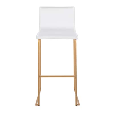 Silver Orchid Mara Upholstered Bar Stool - Set of 2