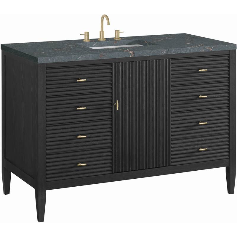 James Martin Vanities 485-V48-FPBL Myrrin 48" Free Standing Single