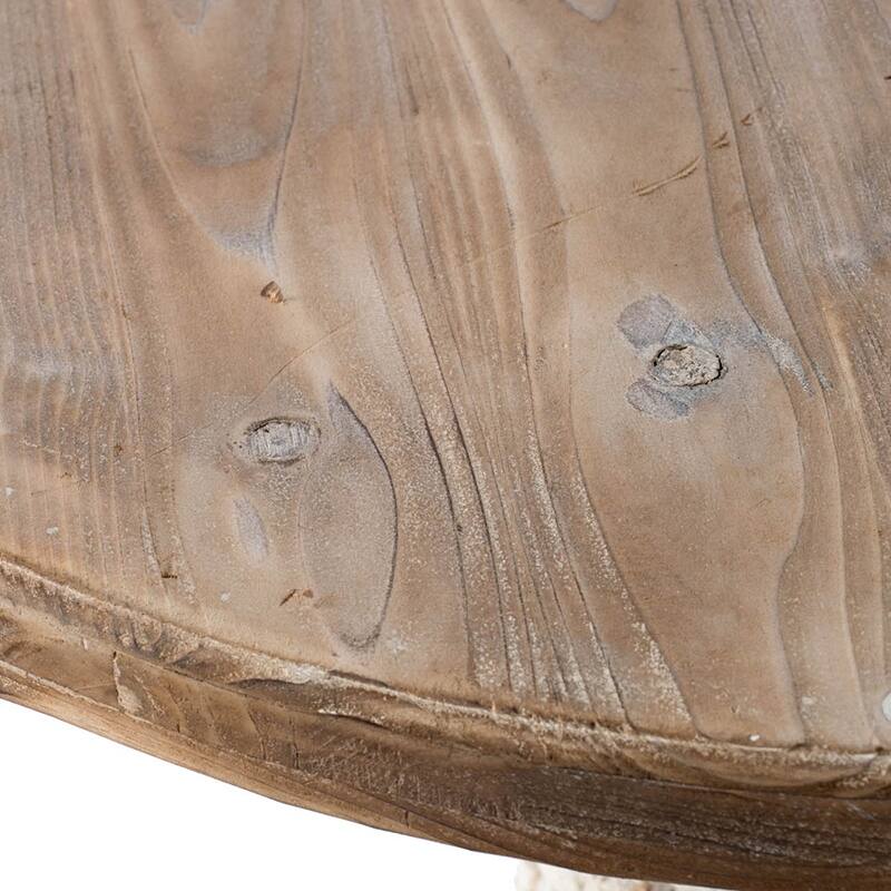 Antique Round Wood Table