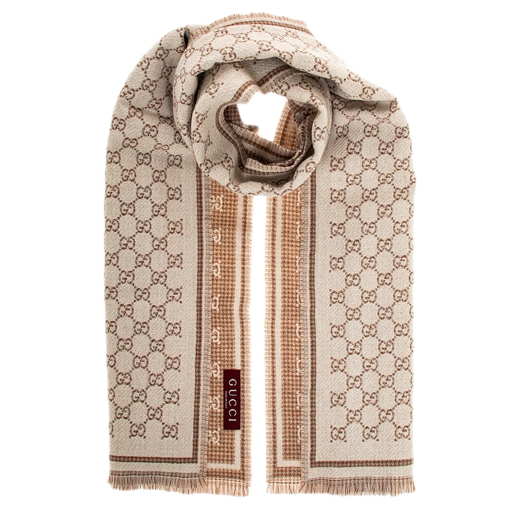 Gucci GG Wool Scarf