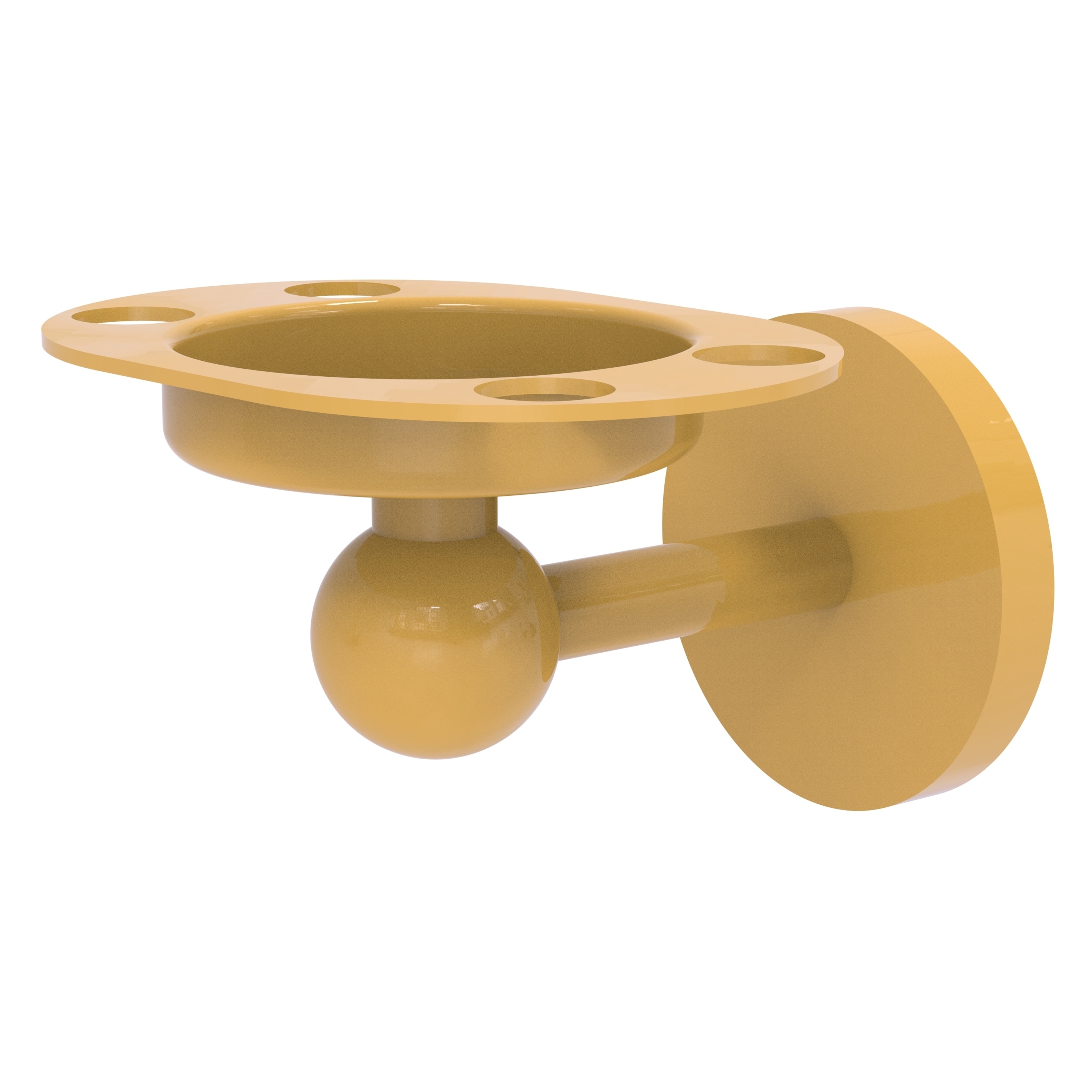 Allied Brass Skyline Collection Tumbler and Toothbrush Holder with Twist Accents