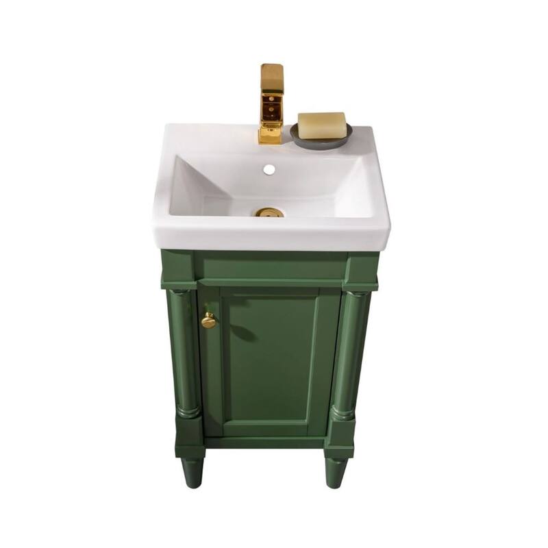 Legion Furniture 18" Pewter Green Sink Vanity WLF9218-VG