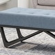 preview thumbnail 28 of 28, Ursa Contemporary Fabric Ottoman Bench by Christopher Knight Home