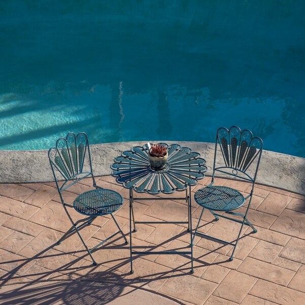 Peacock bistro set online