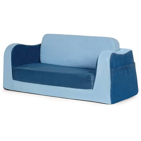 slide 2 of 27, P'kolino Little Reader Sofa Blue