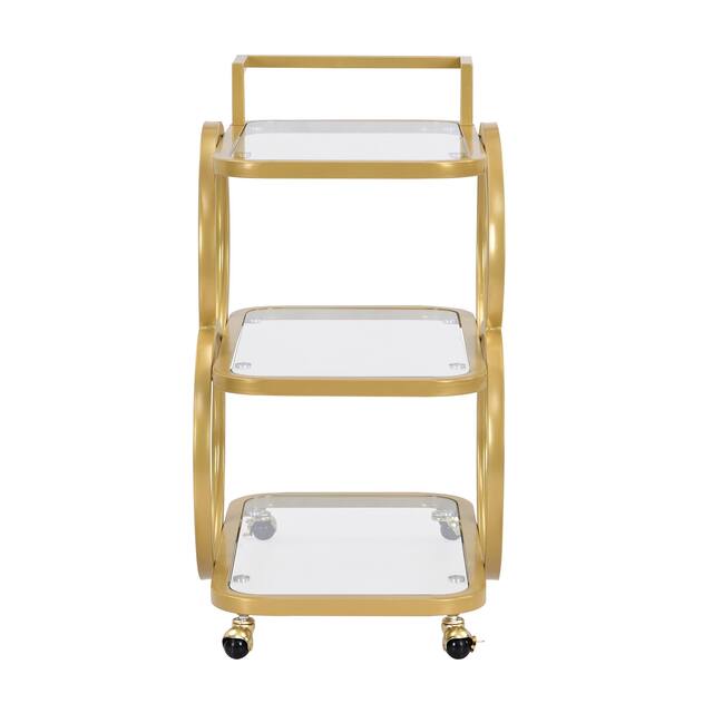 Metal Bar Cart Chrome Bar Carts for the Home
