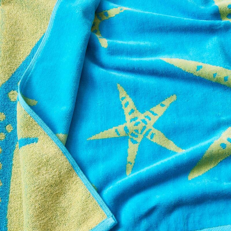 Luxurious Cotton Printed Beach Towel