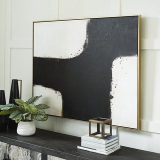 Ashley Furniture Reighlea Black/White Wall Art