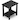 WINSOON Outside Adirondack Square Side Table, Weather Resistant Patio Table