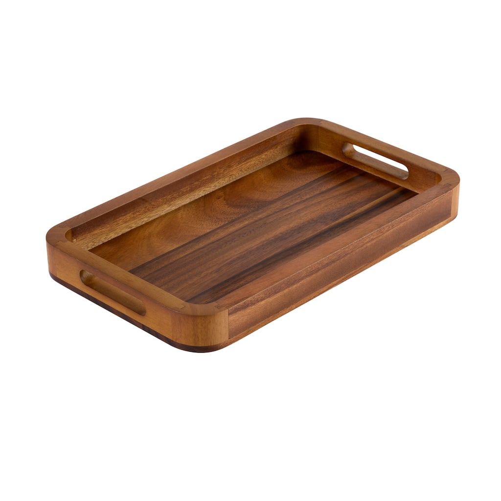 Medium Rectangular Serving Tray - Solid Bottom