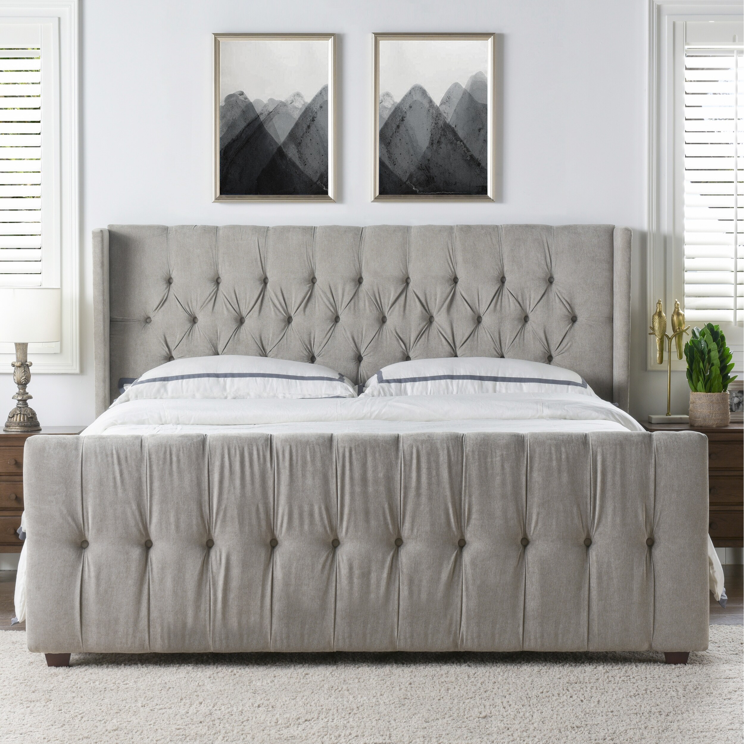 Jennifer taylor deals upholstered bed