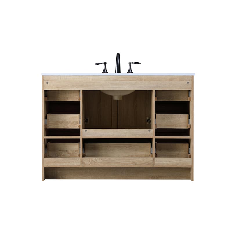 Fresco 48 - 60 Inch Single Bathroom Vanity