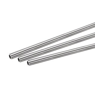 thumbnail image 2 of 2-1/2" OD 304/304L Stainless Steel Tubing, 18 Gauge (.049), Welded, A269, Mill ID, Bright Annealed OD - 4' Length 2 of 10