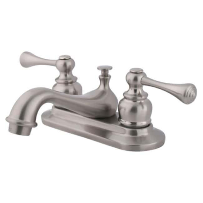 Kingston Brass English Vintage Centerset Bathroom Faucet with Pop-Up