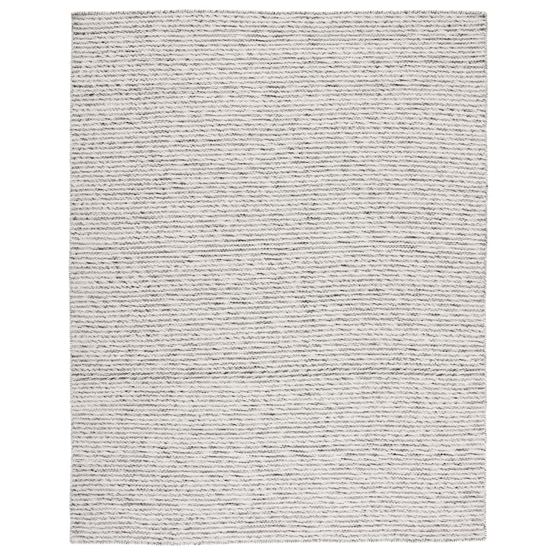 SAFAVIEH Flatweave Kilim Bahija Wool Rug - 8' x 10' - Black/Ivory