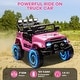 preview thumbnail 10 of 40, Ride On Truck Car for Kids, 12V Electric Ride On Car with Remote Control