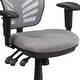 preview thumbnail 152 of 164, Nicholas Mid-Back Blue Mesh Multifunction Executive Swivel Ergonomic Office Chair with Adjustable Arms