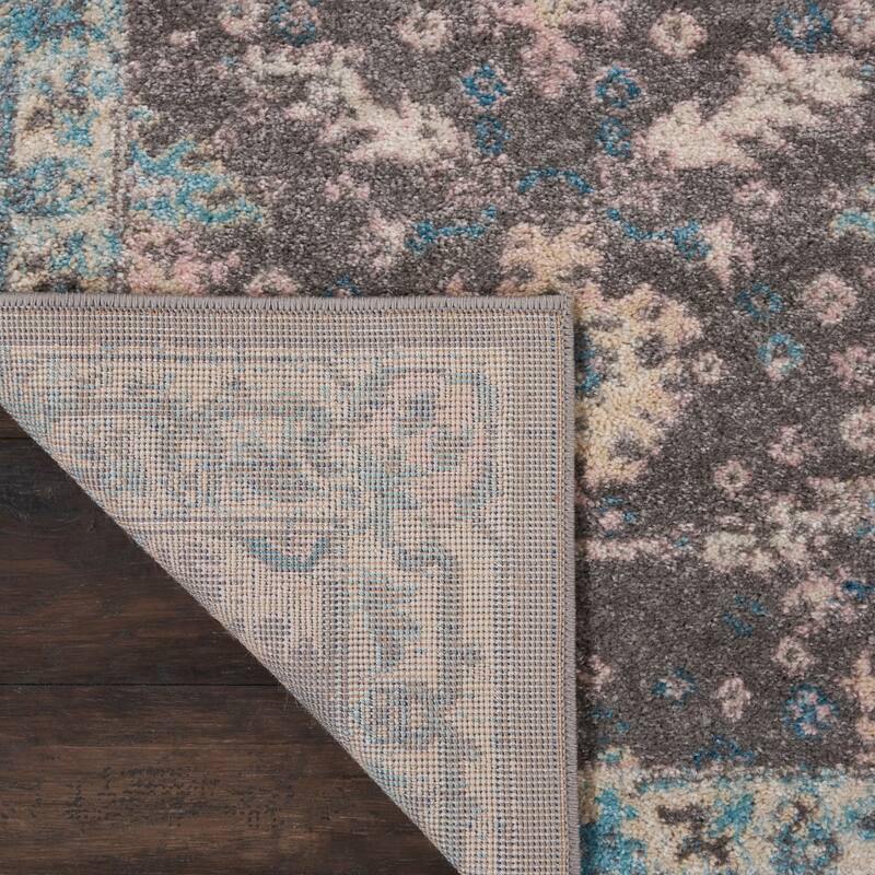 Nourison Tranquil Oriental Floral Medallion Area Rug