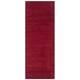 SAFAVIEH Handmade Himalaya Kaley Solid Wool Rug - 2'3" x 6' Runner - Red