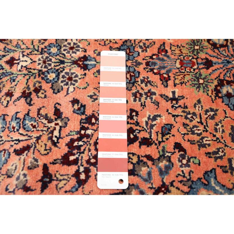 ECARPETGALLERY Hand-knotted Anadol Copper Wool Rug - 2'6 x 9'6