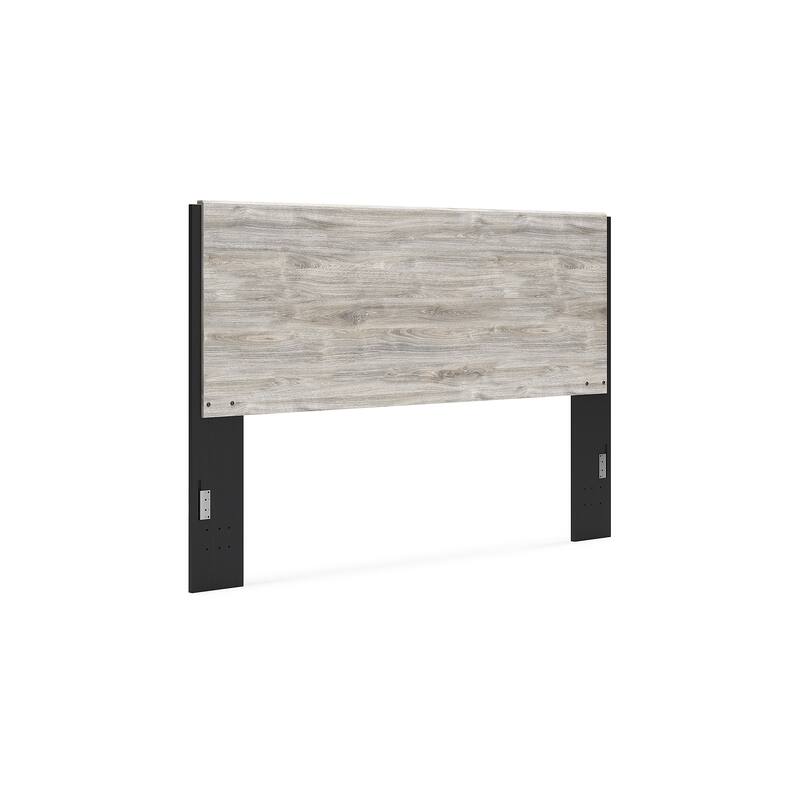 Signature Design by Ashley Vessalli Gray/Black Queen Panel Headboard