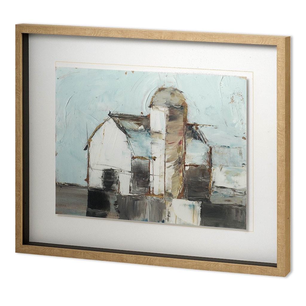 Barn & Silo I Framed Art Print