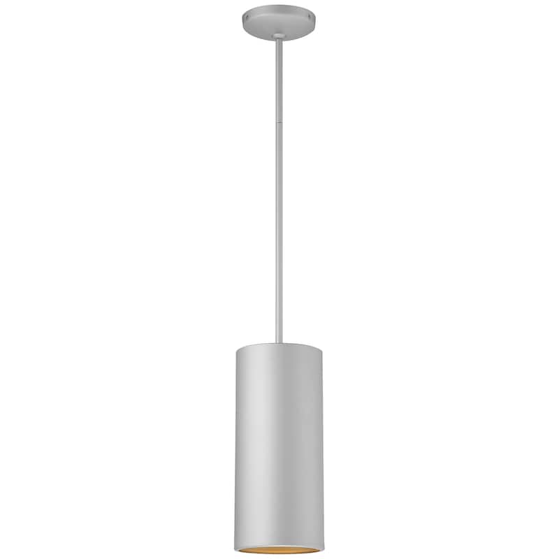 Access Lighting Pilson XL - 11" Cylinder Pendant - Rod - Replaceable LED - 10.5" H - Satin