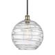 Option Clear Deco Swirl / Black Antique Brass