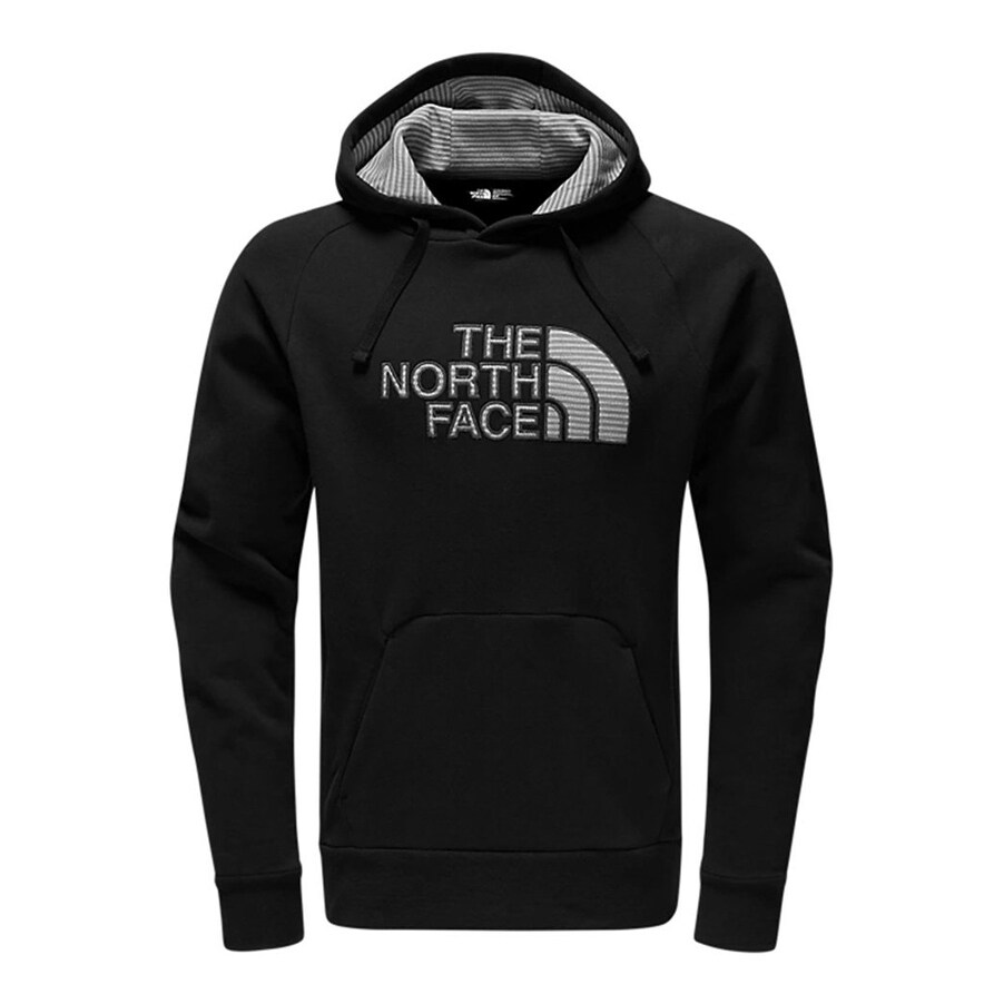 black north face hoodie