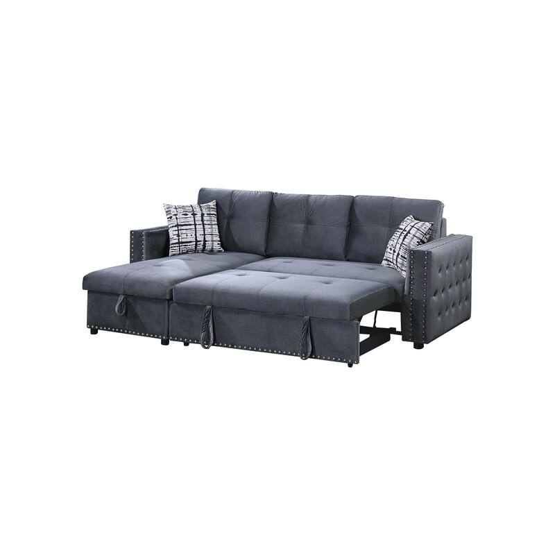 Poundex Convertible Sectional