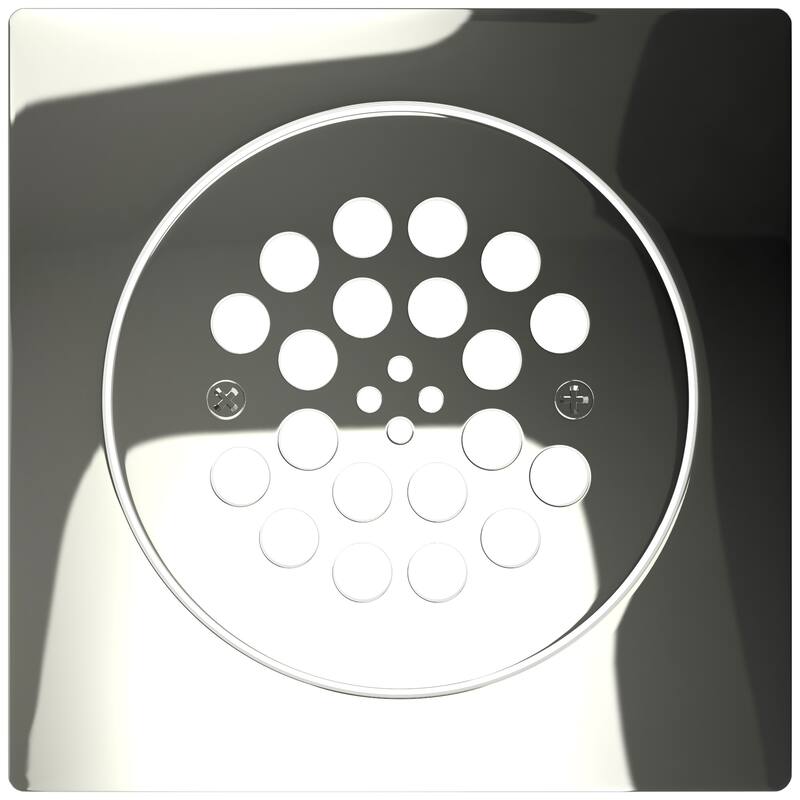 Tile Redi Redi Drain 5-3/4" Square Shower Drain Cover - Polished Chrome