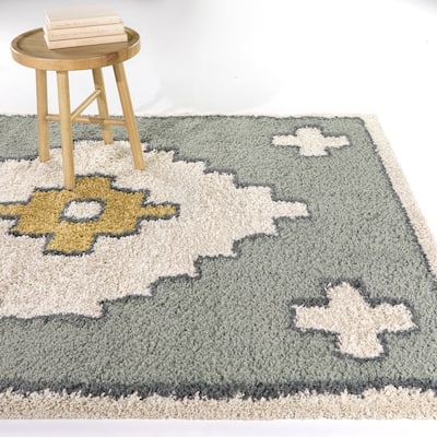Massey Transitional Medallion Area Rug