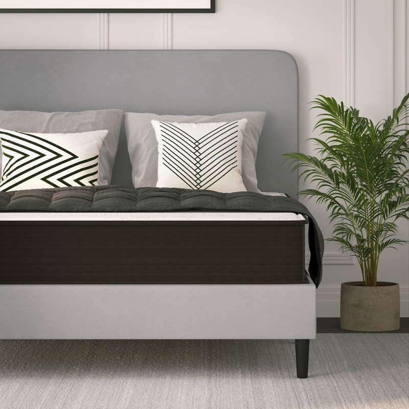 10" Hybrid Foam and Pocket Spring Mattress, Mattress in a Box