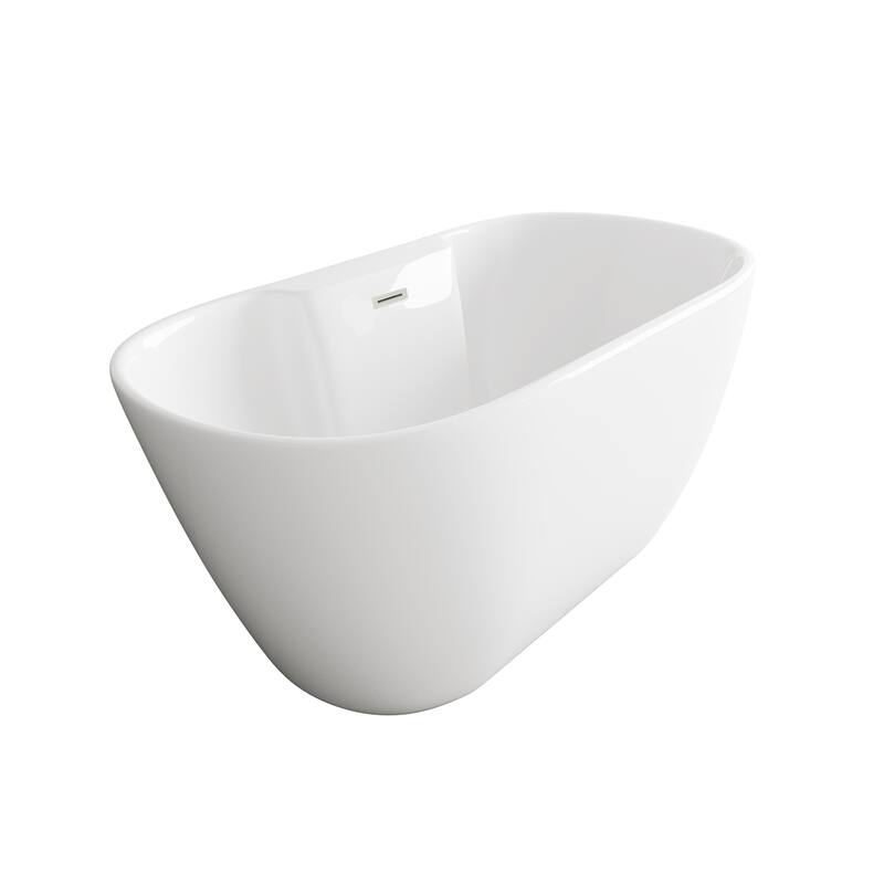 Nicolette Bathtub in Glossy White