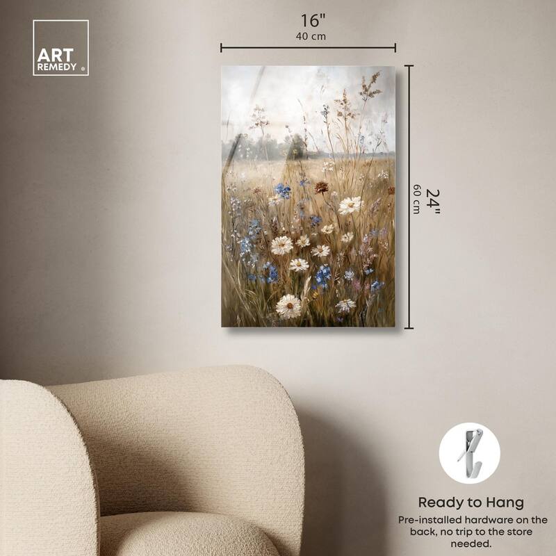 Field of Forgotten Dreams III Acrylic by Art Remedy, Ready to Hang