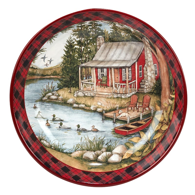 Certified International Lake Retreat 120 oz. Serving Bowl