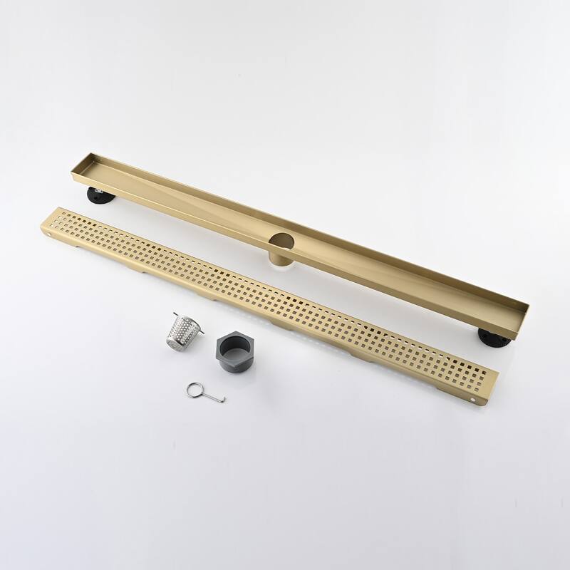 Topcraft 12/28/30/36-inch Stainless Steel Linear Floor Drain