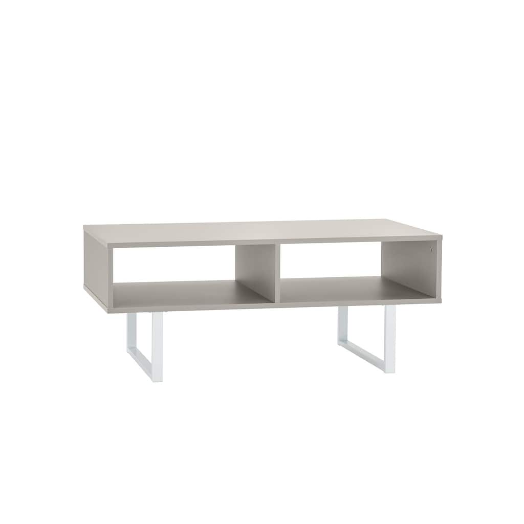 ClosetMaid Mixed Material 2-Shelf Coffee Table