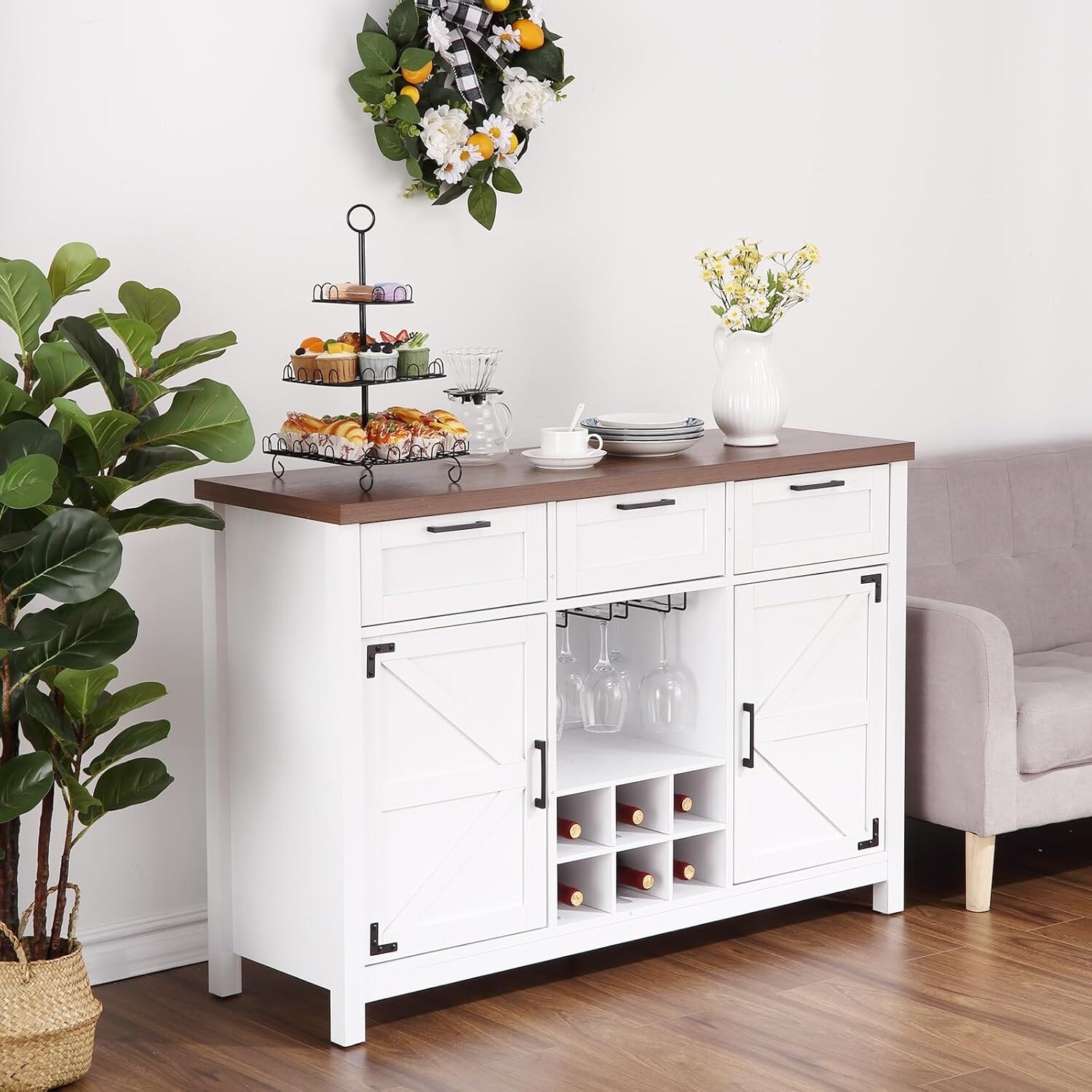 Wine Glass Storage Buffets and Sideboards Bed Bath Beyond