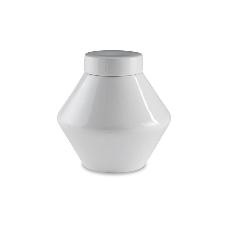 Signature Design by Ashley Domina White Jar (Set of 2)