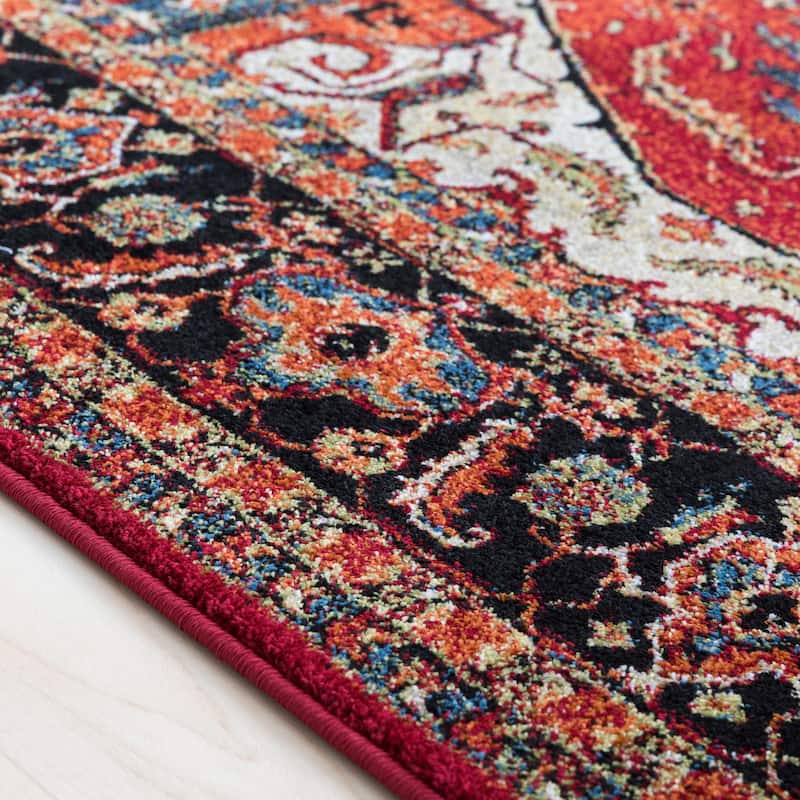 Livabliss Laurentian Oriental Polypropylene Area Rug - 8'10" x 12'6"