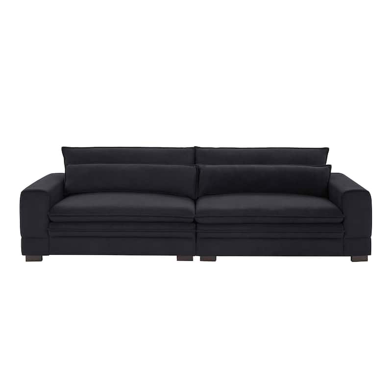 Mid-Century Sofa Couch Modern Upholstered Couch for Livingroom,Bedroom, Apartment, Home Office